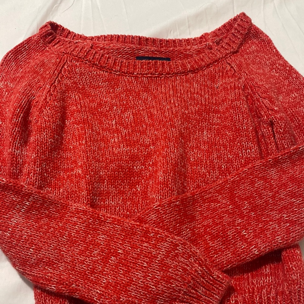 red sweater